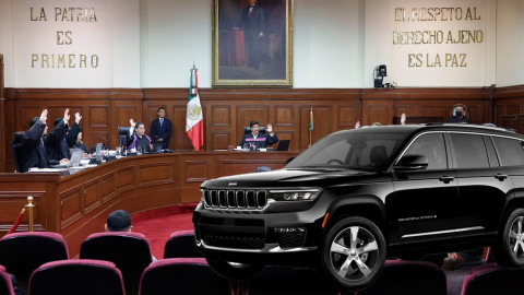 ¡Siempre no! Ministros de la Suprema Corte devolverán camionetas valuadas en más de 1 mdp