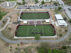Gobierno Municipal fortalece infraestructura deportiva con rehabilitación de espacios al poniente y sur de Nuevo Laredo