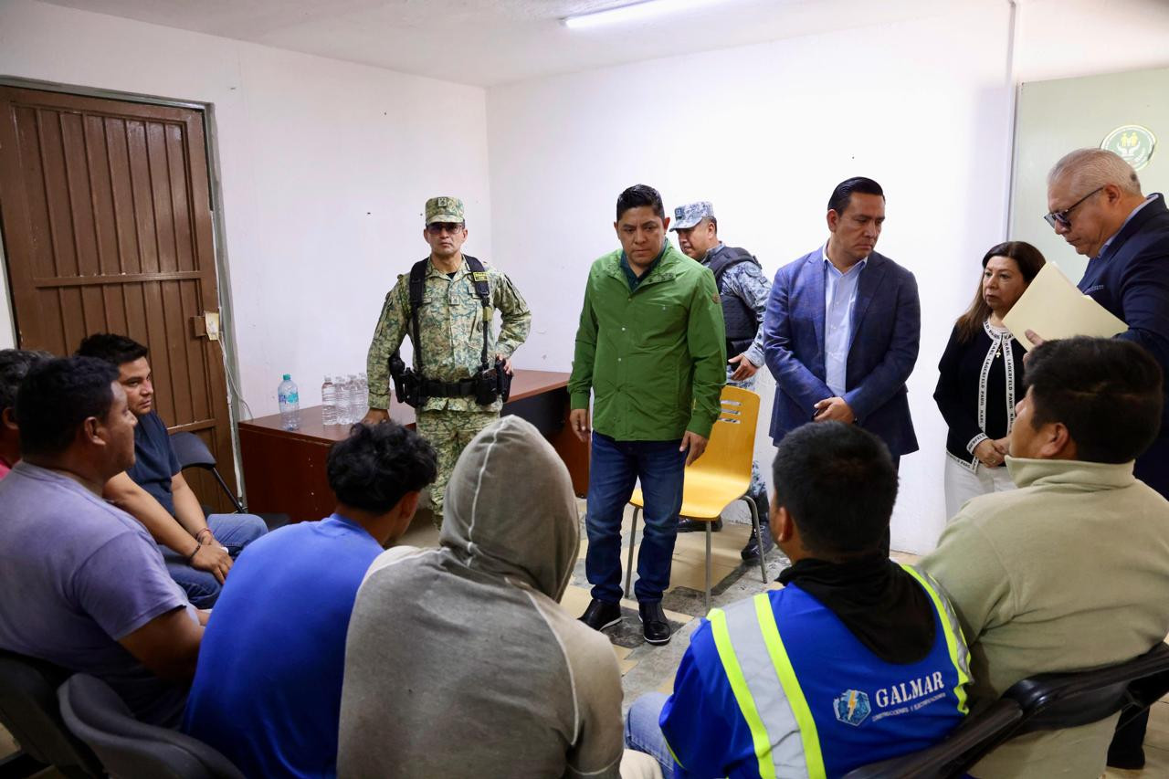 Tras operativo, localizan con vida a siete electricistas reportados como desaparecidos en San Luis Potosí