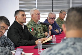 Refuerzan estrategia de seguridad en Sinaloa con reunión del Gabinete federal