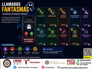 SSPT alerta sobre “llamadas fantasma” y emite recomendaciones para evitar fraudes