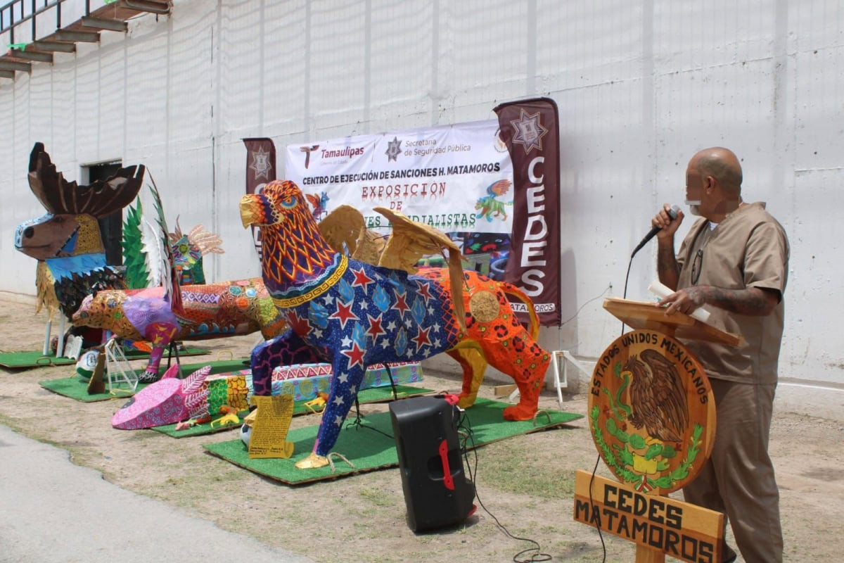 Participan CEDES Matamoros y Altamira en convocatoria nacional de elaboración de alebrijes mundialistas
