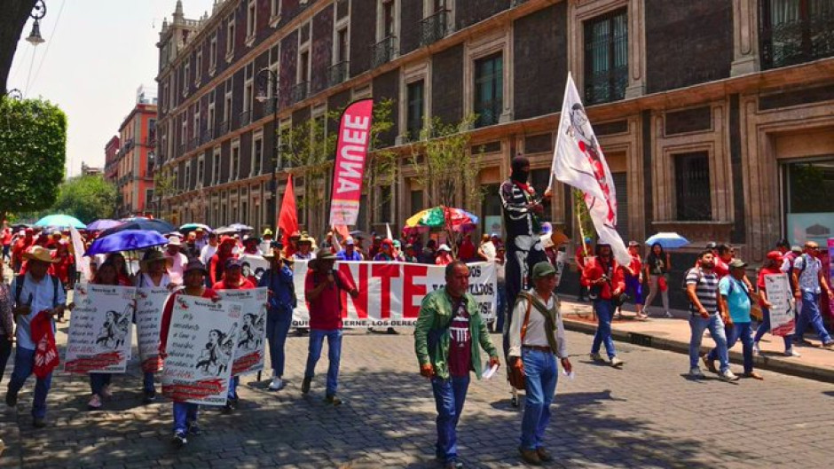 Segob y SEP llaman al diálogo con la CNTE tras nuevas movilizaciones en CDMX