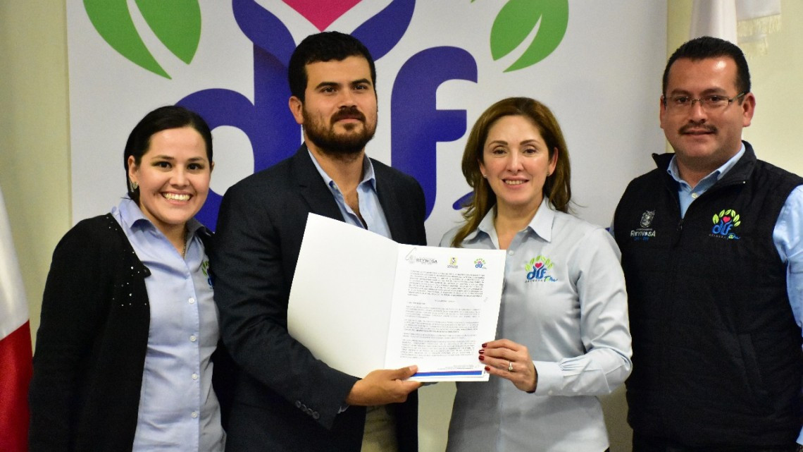 Firma DIF Reynosa convenio con universidades
