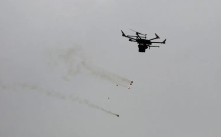 Derriban dron que buscaba fosas clandestinas por creer que esparcía COVID-19 