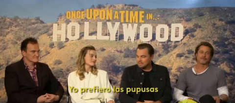 Asegura Leonardo DiCaprio que las pupusas son mejor que los tacos