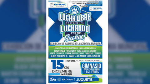 Invita Gobierno Municipal a “Luchando Por Tus Sueños”