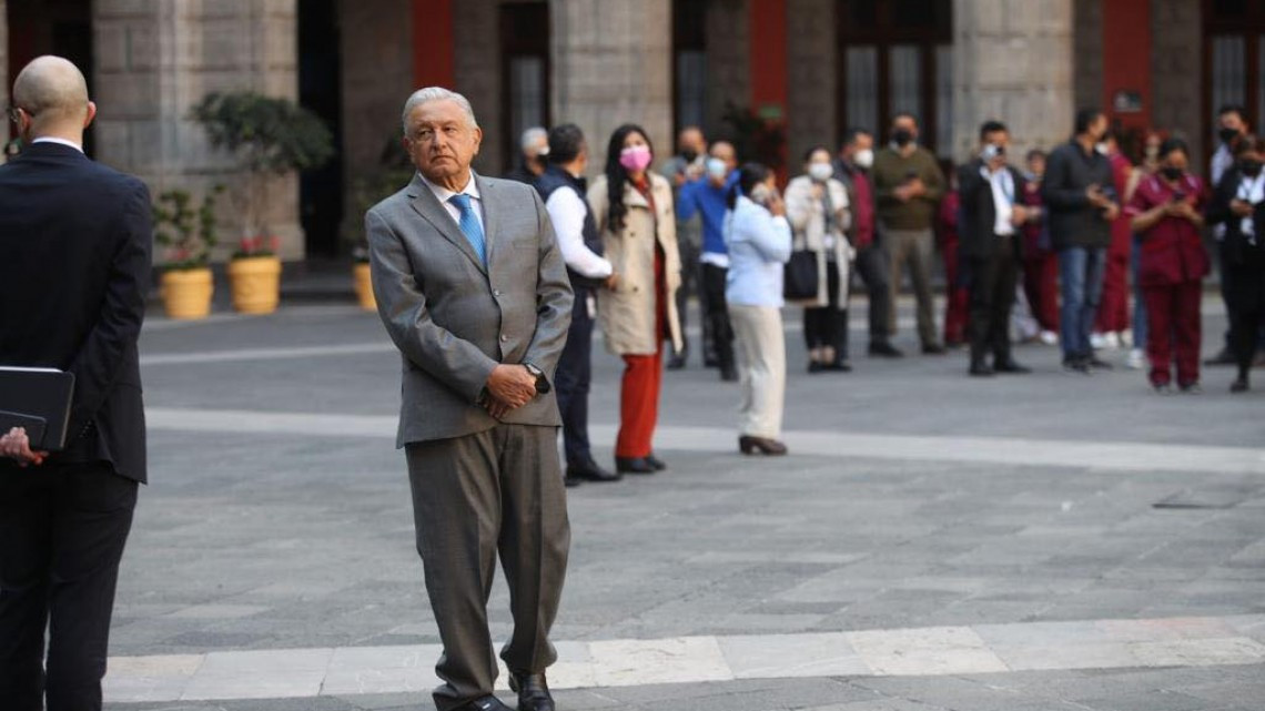 Se registra sismo de magnitud 5.7 en Veracruz; 'Mañanera' se ve interrumpida unos minutos 