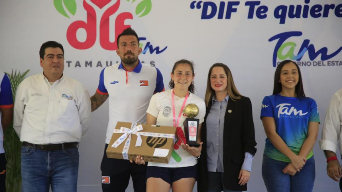 Premian a ganadores del torneo estatal de la copa DIF Tam