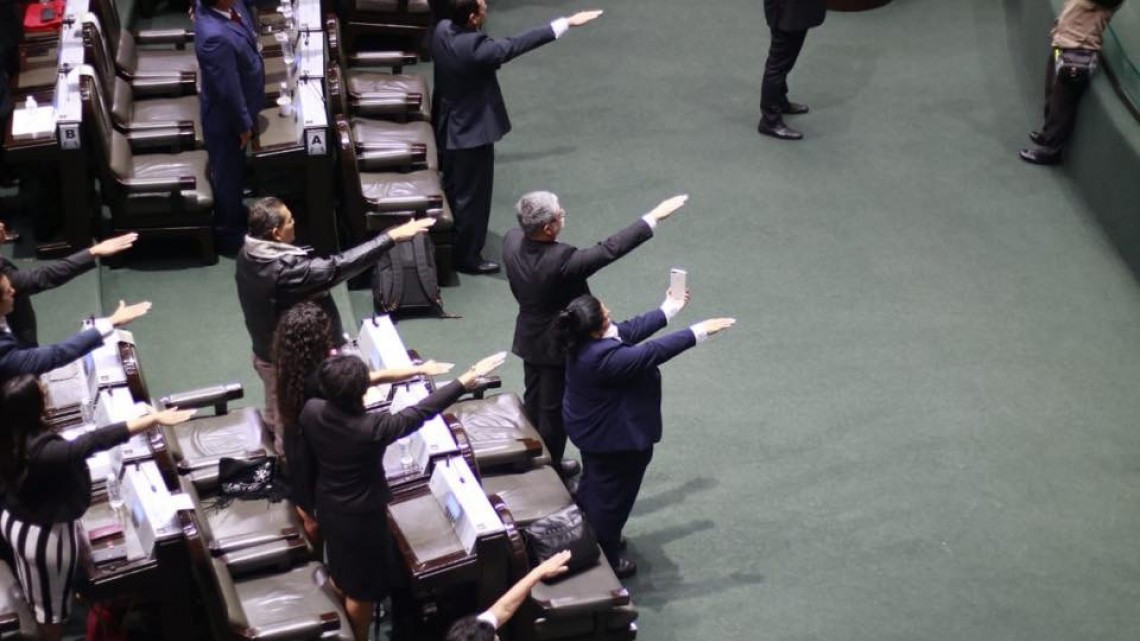 Legisladores del PES ratifican compromiso de legislar por el bien de los mexicanos