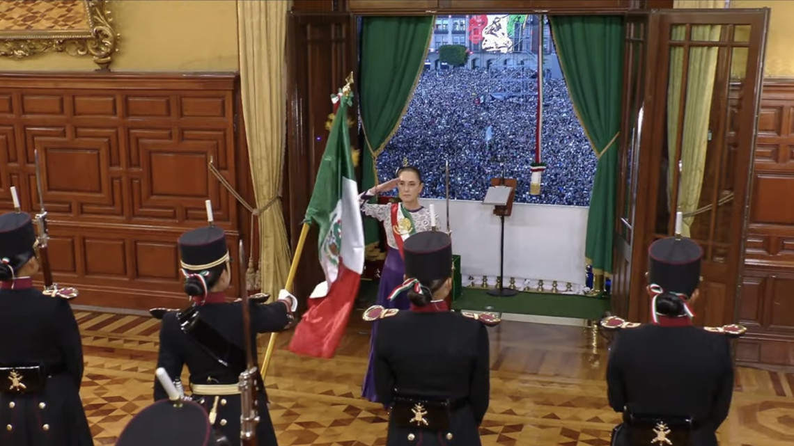 Sheinbaum marca un hito: primer Grito de Independencia a cargo de una presidenta