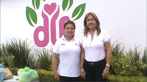 DIF Miguel Alemán recibe vivieres por parte del la UPRR