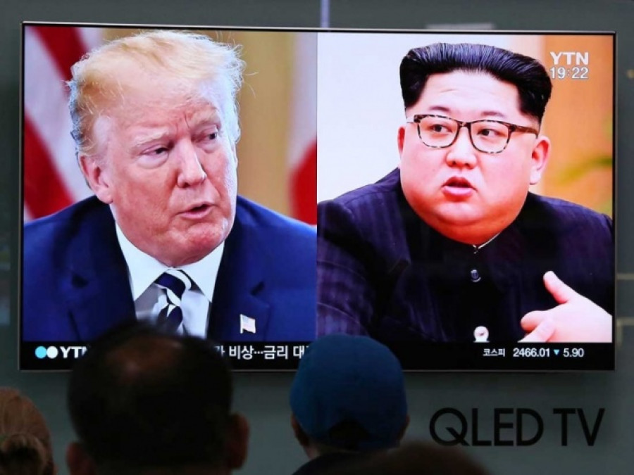 Llegan Trump y Kim Jong-un a Singapur para cumbre 