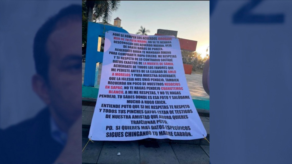 Sale supuesta narcomanta contra Cuauhtémoc Blanco