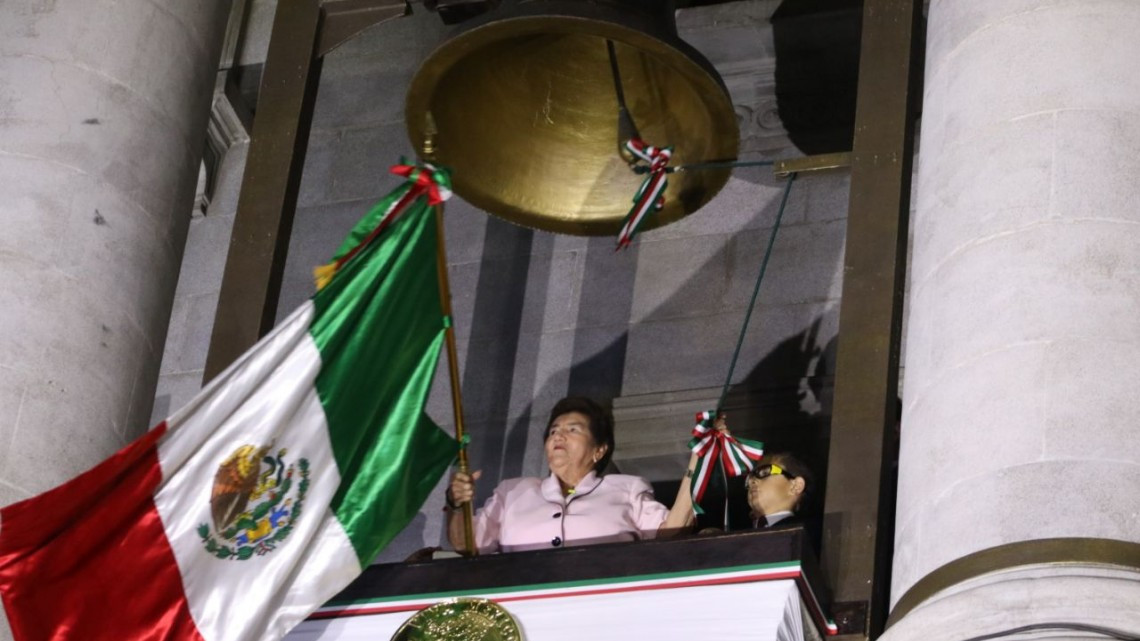 Celebra Magdalena Peraza grito de Independencia