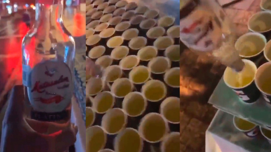  Investigan a hombre que vertió alcohol a bebidas del Maratón CDMX