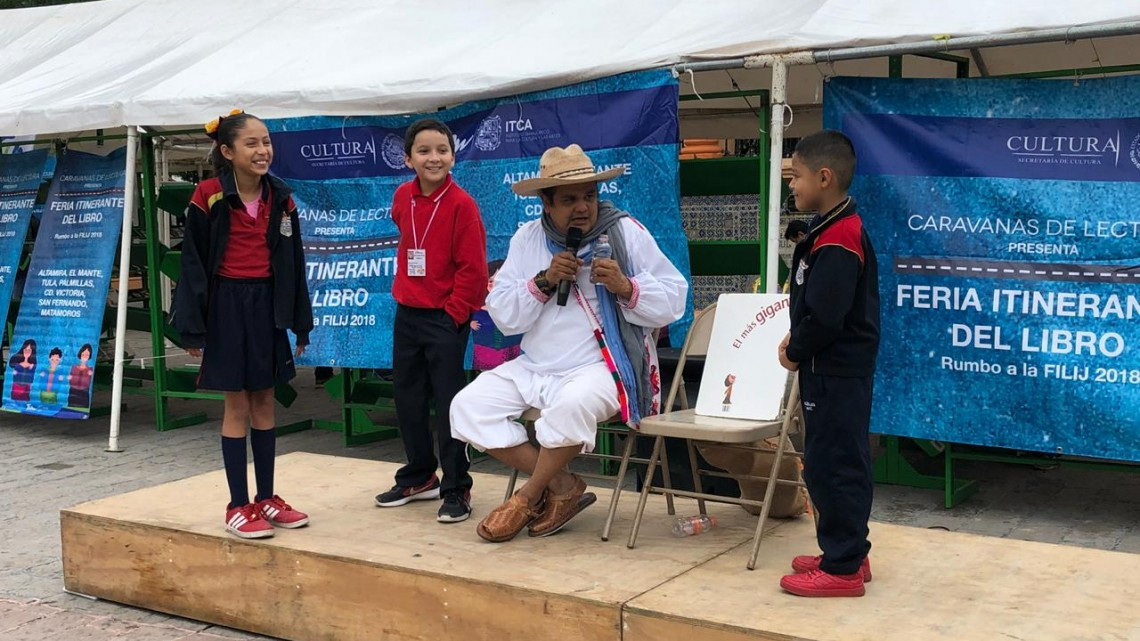Llegó la Feria Itinerante del Libro a Matamoros