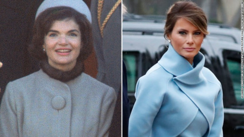 Melania Trump revive el estilo de Jackie Kennedy con Ralph Lauren