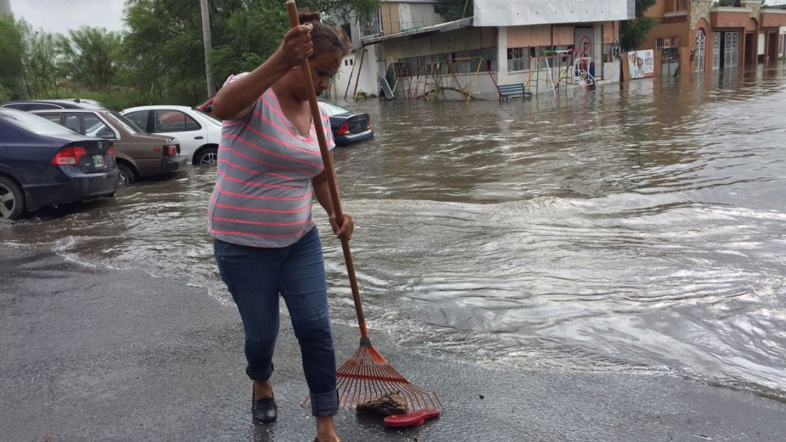 Instalan nueve bombas hidroflow para desaguar Matamoros