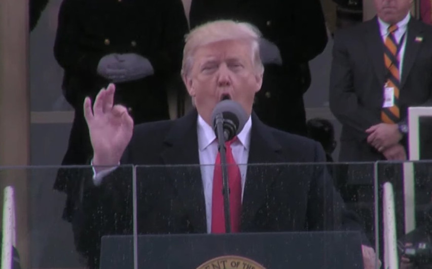 'Hoy será recordado como el día en que la gente tomó el poder de esta nación otra vez': Trump