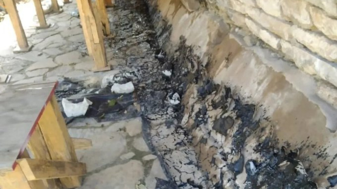 Incendian y vandalizan murales de El Tajín