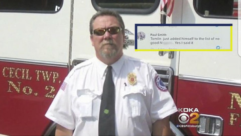 Mike Tomlin recibió insulto de tono racista por un jefe de bomberos