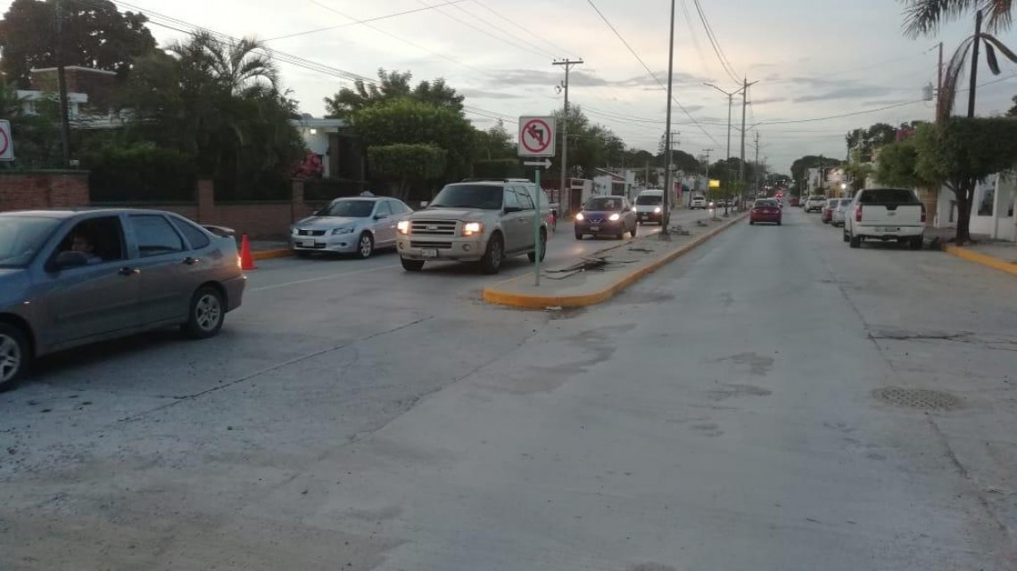 Entrega Alcaldesa rehabilitación de avenida Faja de Oro