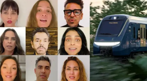 "Artistas, pseudoambientalistas", Se lanza AMLO en contra de celebridades y su campaña contra el "Tren Maya" 