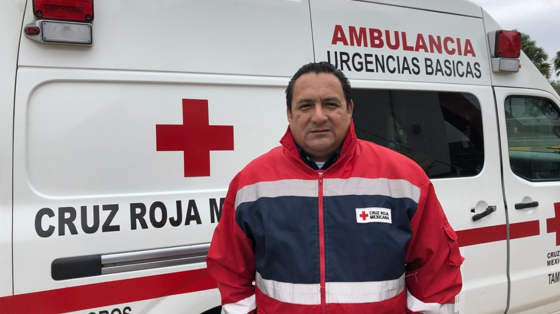 Vacunara cruz roja a migrantes contra la influenza