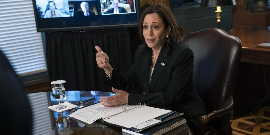 Descartan que Kamala Harris visite el Senado de la República 