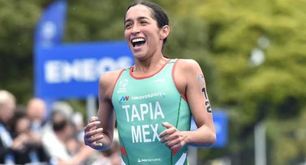 Rosa María Tapia gana plata en Serie Mundial de Triatlón en Japón
