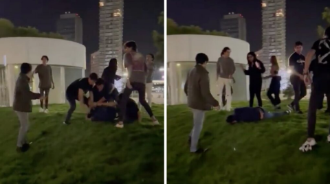 Golpean brutalmente a joven en Puebla; autoridades buscan a los agresores