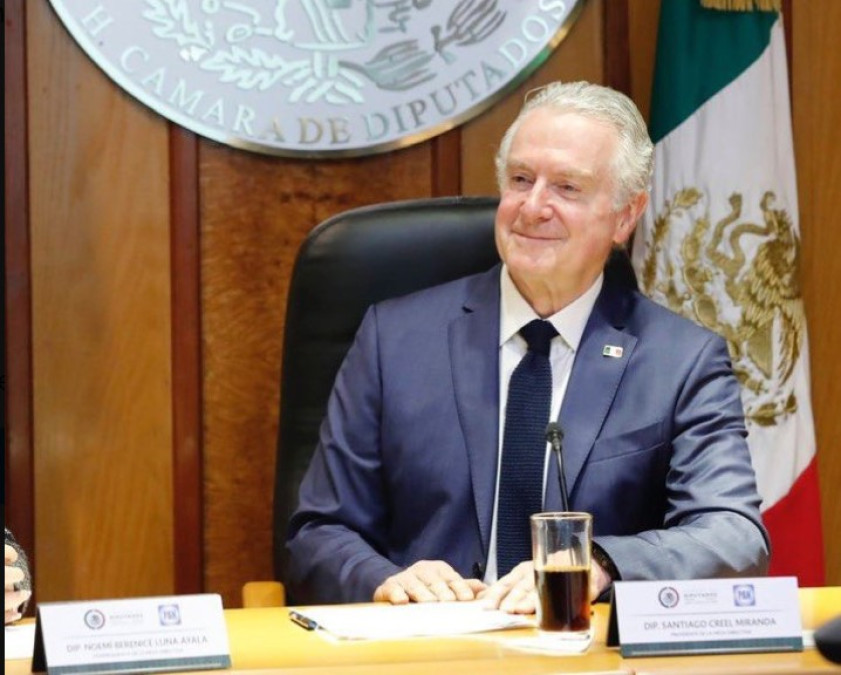 Santiago Creel pide licencia definitiva a su cargo como Diputado