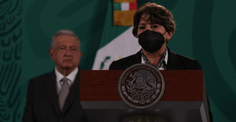 Delfina es una mujer honesta y la ven como candidata: AMLO sobre multa del INE