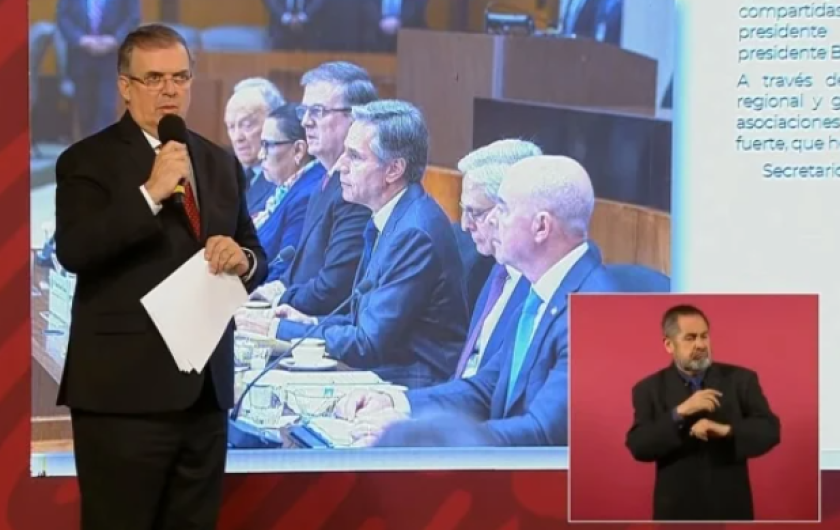 Trazan México y EU plan para reducir tráfico de armas y mayor control en paso de fentanilo: Ebrard