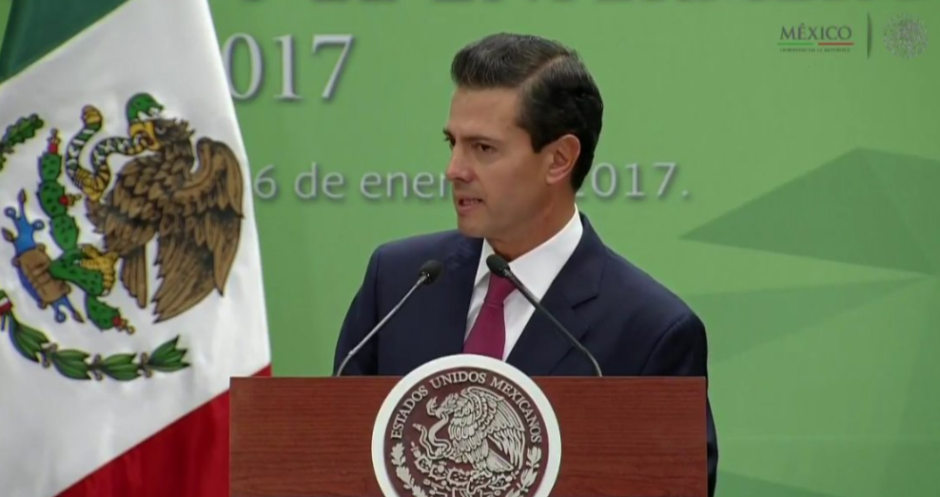 EPN acusa a partidos políticos por aprovecharse del gasolinazo para hallar culpables