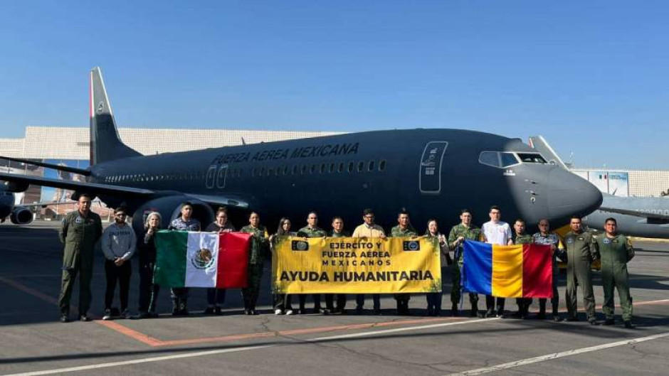 Avión de Fuerza Aérea parte a Rumania para rescate de mexicanos en Ucrania