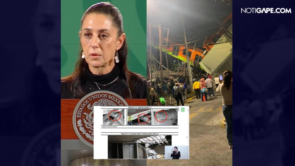 Por falla estructural colapsó la L12 del Metro; confirman primeros resultados de peritaje 