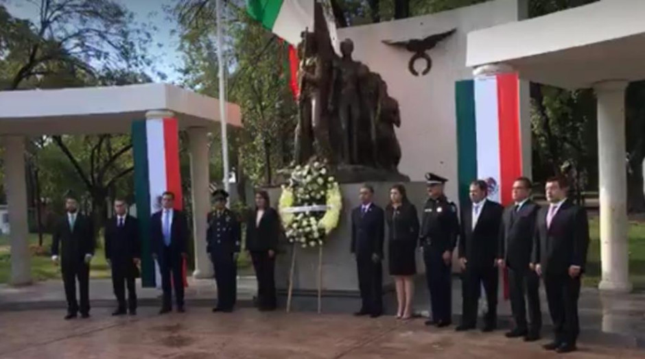 Se recuerda a los niños héroes en su CLXXI aniversario