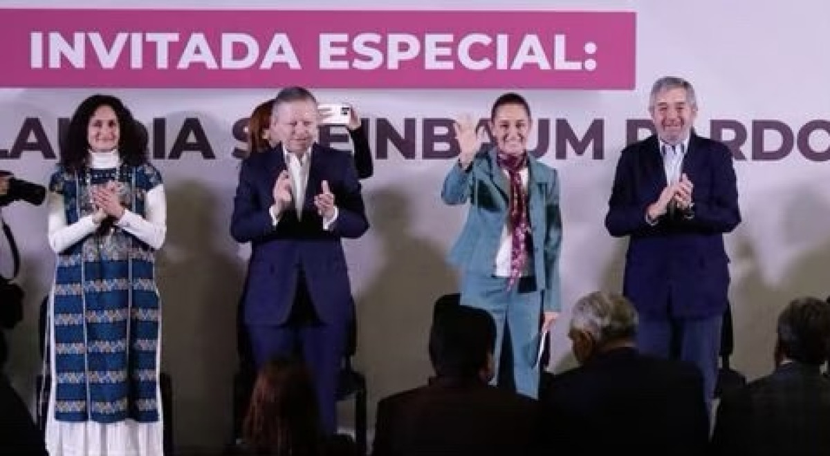 Claudia Sheinbaum  presenta equipo para proyecto de Nación