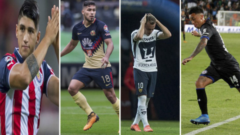 Los cuatro grandes de la Liga MX caen juntos en la misma Jornada desde 2014