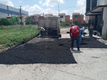Aplica Municipio 156 toneladas de asfalto en trabajos de bacheo en la ciudad 