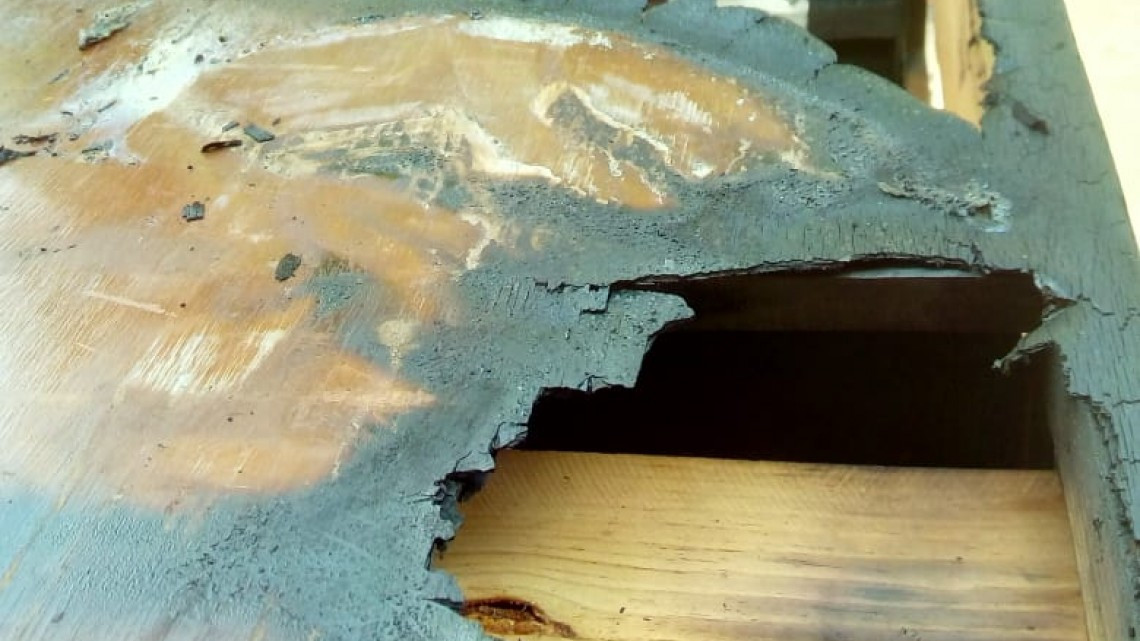 Por un descuido, niño prende fuego a su casa