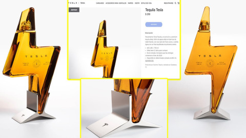 Tesla lanza tequila y se agota en pocas horas