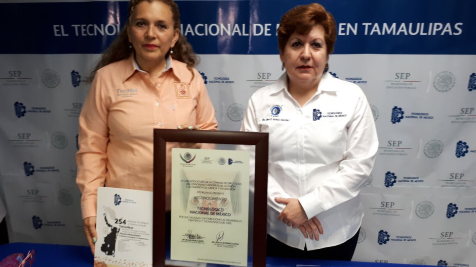 Cámara de Diputados reconoce al Instituto Tecnológico por contribuir al desarrollo científico