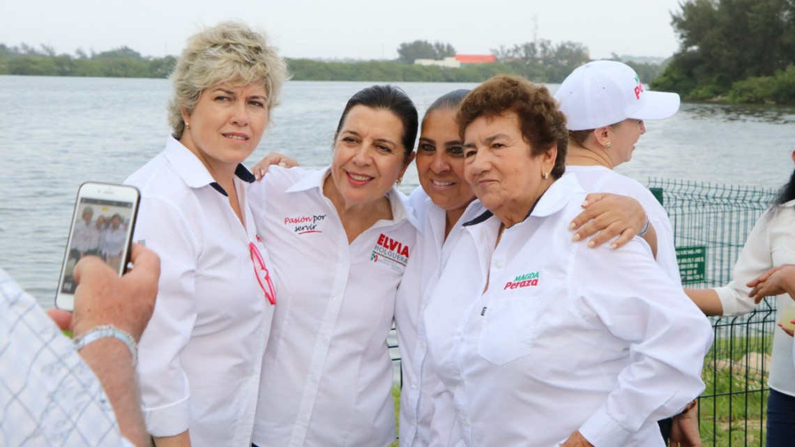 Propone Magda Peraza construcción de un malecón en Tampico 