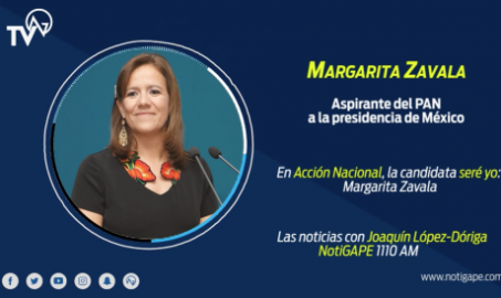 En Acción Nacional, la candidata seré yo: Margarita Zavala
