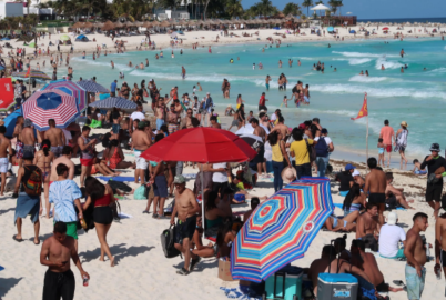 Crece 19.7% la actividad turística de México en el cuarto trimestre del 2021: INEGI 