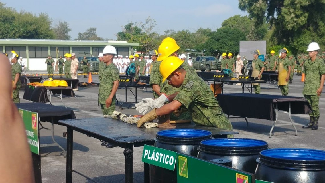 Destruye SEDENA armas ilegales