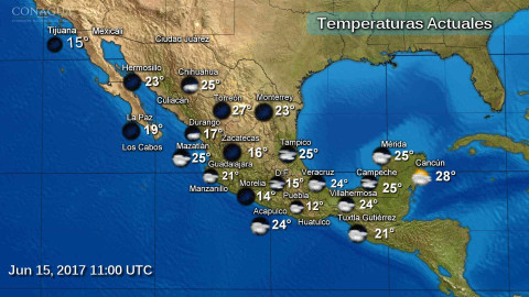 Pronostican nublados en gran parte del país